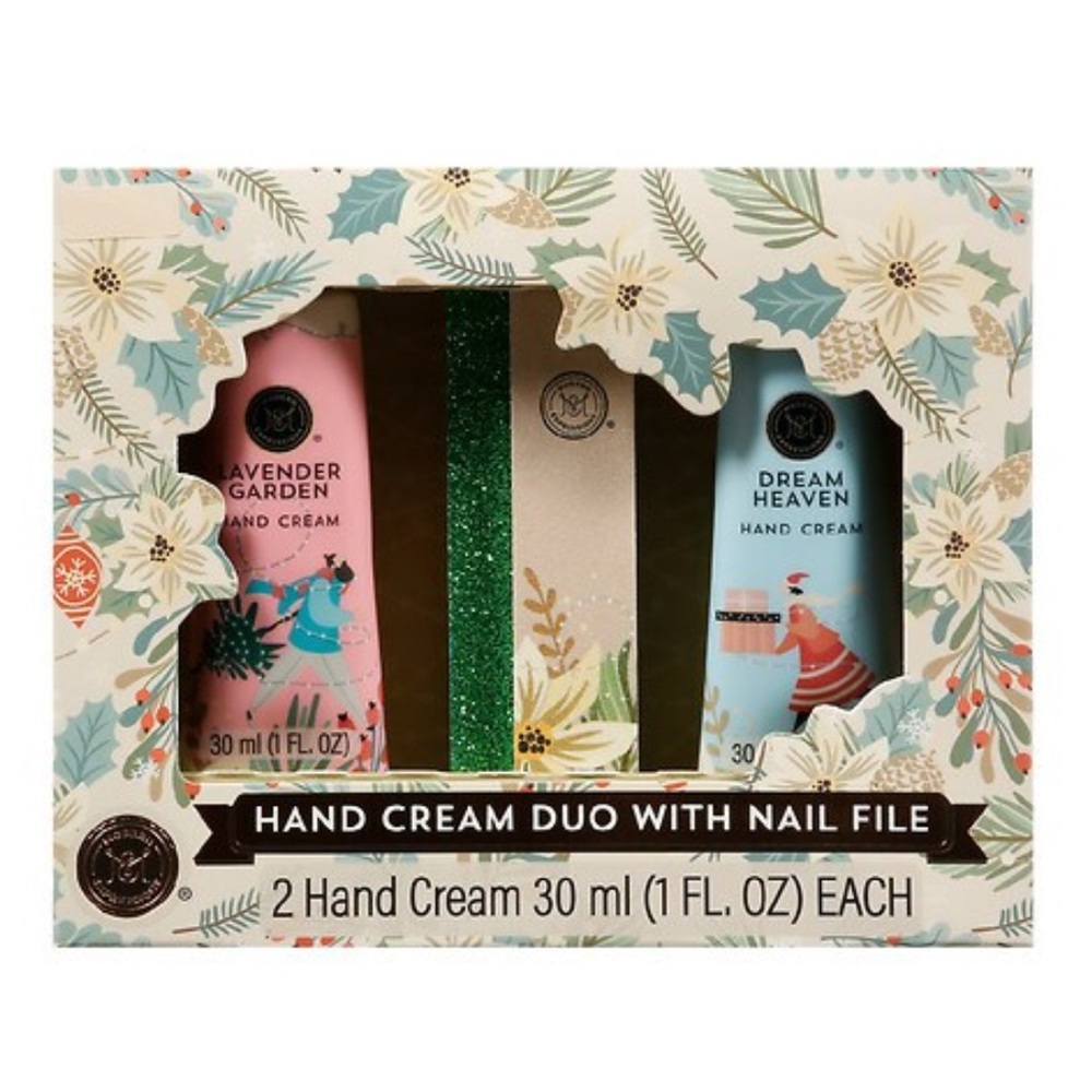 2Packs Lavender Garden & Dream Heaven Hand Cream Duo with Nail File - Picture 1 of 3